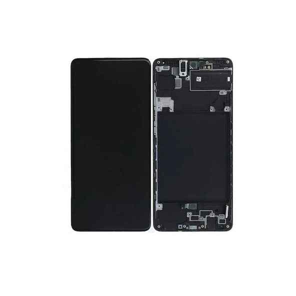 Samsung Galaxy A71 A715F İle Uyumlu Lcd Ekran Dokunmatik Dar Ekran Çıtalı ürün görseli 1