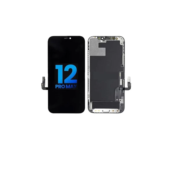 Apple iPhone 12 Pro Max ile Uyumlu Glw Ekran Dokunmatik