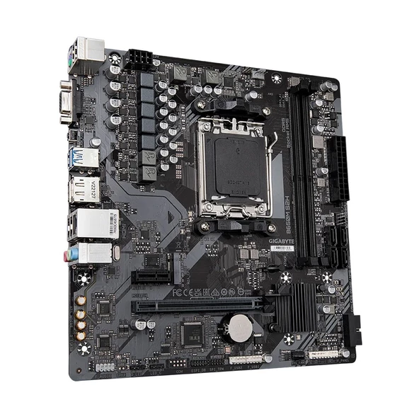 GIGABYTE B650M S2H AMD Soket AM5 DDR5 6400MHz (OC) Micro ATX Anakart - 6