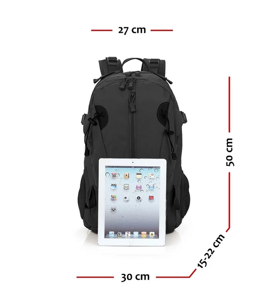 Protector Plus Sırt Çantası 36L Siyah - 4