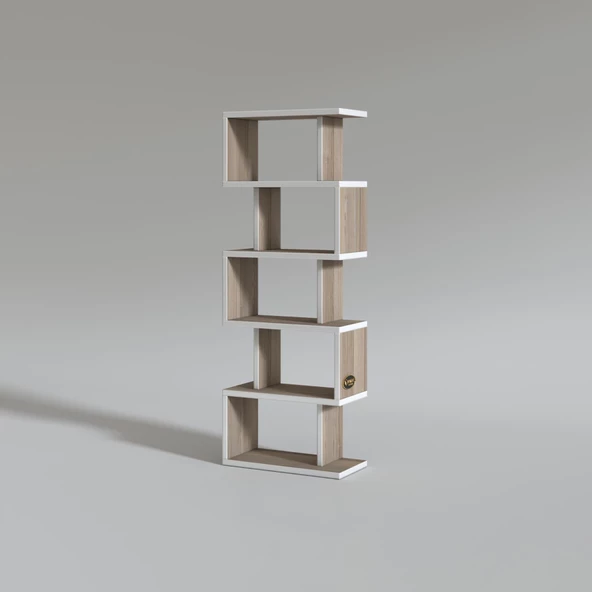 Kenzlife kitaplık raf diba1 crd 129X040x19 banyo kiler ofis (m) - Resim 3