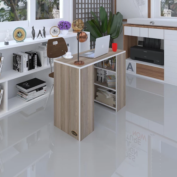 Kenzlife bilgisayar çalışma masası venüs crd ofis sekreter laptop