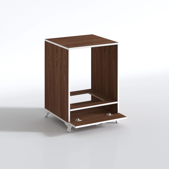 Kenzlife ankastre modülü kabini krom cvz fırın ocak dolabı kapaklı ayaklı sabit tabla - Resim 3