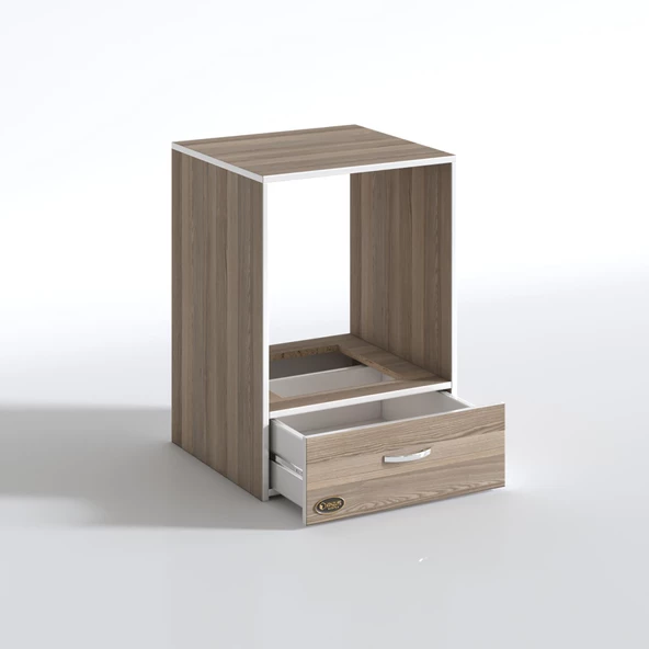 Kenzlife ankastre modülü kabini argon crd fırın ocak dolabı çekmeceli sabit tabla - Resim 4