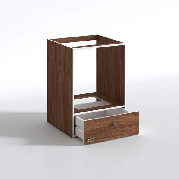 Kenzlife ankastre modülü kabini lityum cvz fırın ocak dolabı çekmeceli - Resim 3