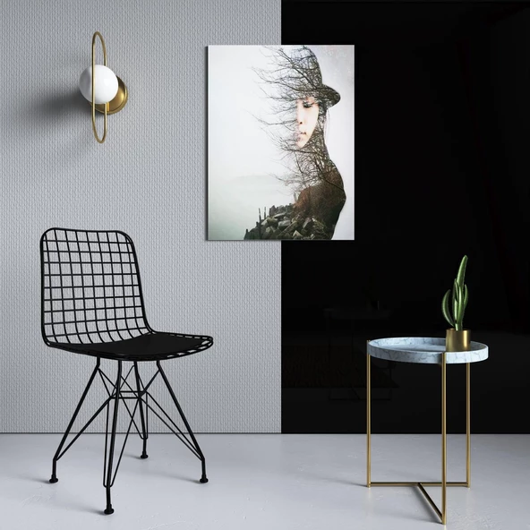 Knsz kafes tel sandalyesi 6 lı mazlum syhsyh ofis cafe bahçe mutfak - Resim 3