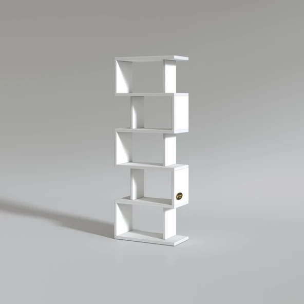 Kenzlife kitaplık raf diba1 byz 129X040x19 banyo kiler ofis (m) - 3