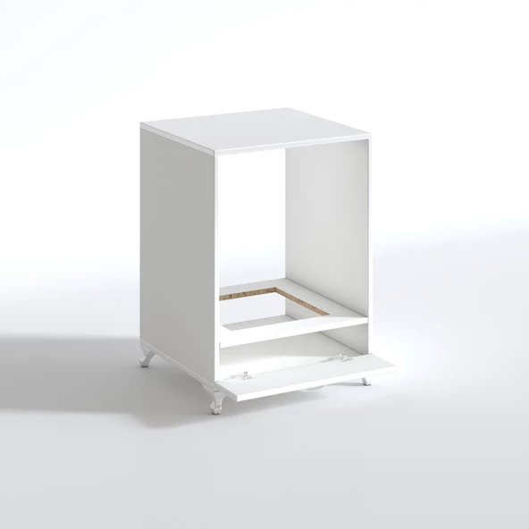 Kenzlife ankastre modülü kabini krom byz fırın ocak dolabı kapaklı ayaklı sabit tabla - 3