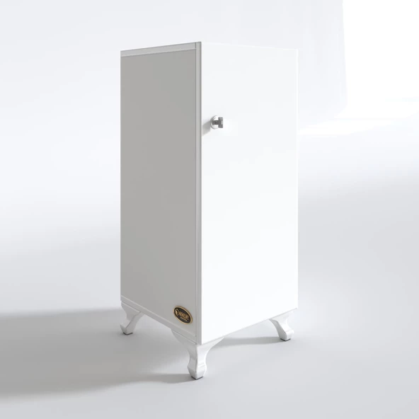 Kenzlife Kilitli Dolap Rana29 Byz 68*29*29 Banyo Dolabı Hazır Mutfak Ofis Kiler Kitaplık Evrak Ayaklı - 3