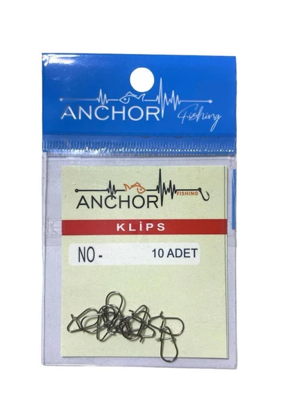 ANCHOR KLİPS Paket içi 10 Adet