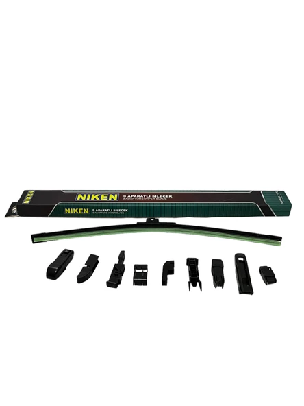 Niken 450 Mm. 9 Aparatlı Muz Tipi Universal Silecek