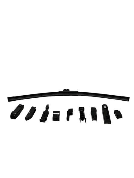 Niken 700 Mm. 9 Aparatlı Muz Tipi Universal Silecek - 2