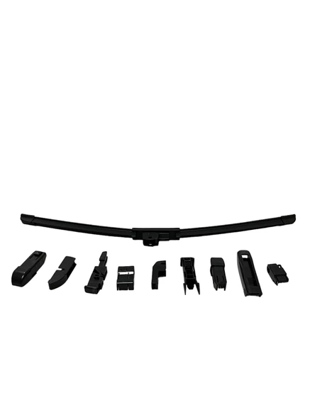 Niken 650 Mm. 9 Aparatlı Muz Tipi Universal Silecek - 3