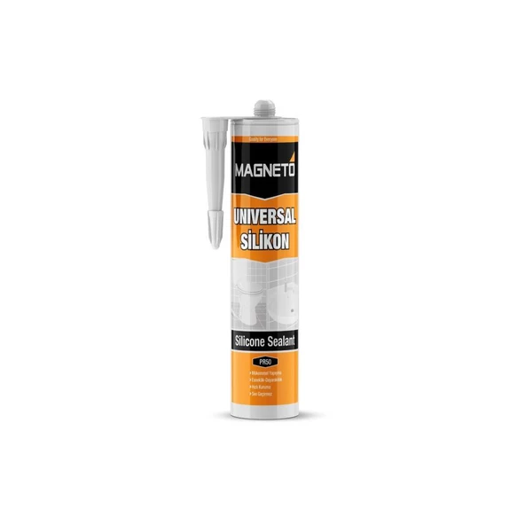 Magneto Beyaz Silikon 280gr Universal Genel Amaçlı