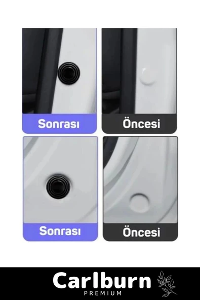 Özel Üretim Yüksek Kaliteli Tutkal Araba Araç Bagaj Kapısı Darbe Ses Emici Pad Seti 30 Adet - 3