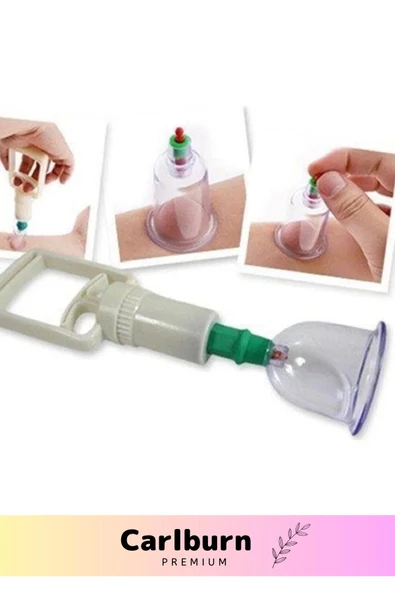 Premium Series Çatlak Vakumlu 6 Numara Hacamat Kupası 100 Adet - 4