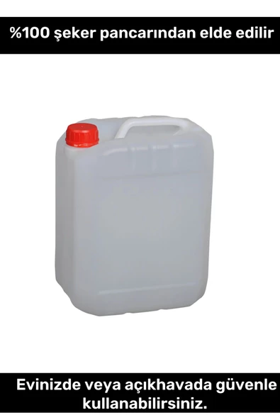 Özel Üretim %100 Doğal Saf Temiz Çevre Dostu Sıvı Koku Yapmayan Bioethanol Şömine Yakıtı 5 Litre - 2