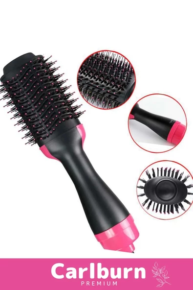 Özel 4 Vitesli Çok Kademeli 1200w Elektrikli Hava Üflemeli 2.5m Kablolu Saç Düzleştirici Fön Tarağı - 2