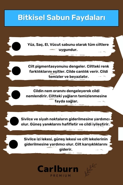 %100 Doğal Bitkisel El Yüz Vücut Saç Cilt Orijinal Vegan 3'lü Ardıç Katranı Sabunu - Resim 3