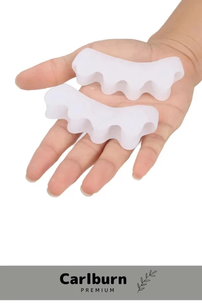 Premium A Kalite Kemik Büyümesi Karşıtı Şekil Bozukluğu Ayak 5 Parmak Ayıran Silikon Bunyon Ayırıcı - 7