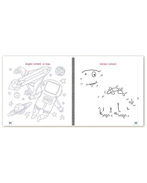 Beyin Geliştirme Egzersizleri Çiz Boya Birleştir - 4