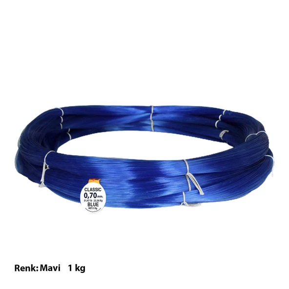 Mercan Classic Mavi 1 Kg Çile Misina - 3
