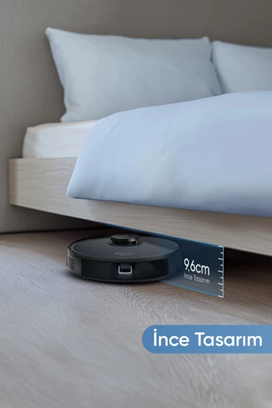 Şımart Katya Z Akıllı Robot Süpürge Mop Özellikli - 7