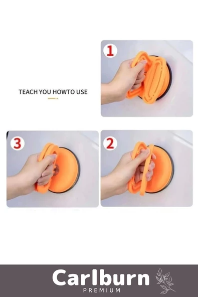 Özel Üretim Çok Amaçlı Pratik Araba Otomobil Araç Kaporta Vakum Araç Göçük Giderici Vantuz Mini Boy - 2