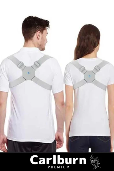 Deluxe Seri Şarjlı En Çok Tercin Edilen Sensörlü Ayarlanabilir Titreşimli Dik Duruş Korsesi - 2