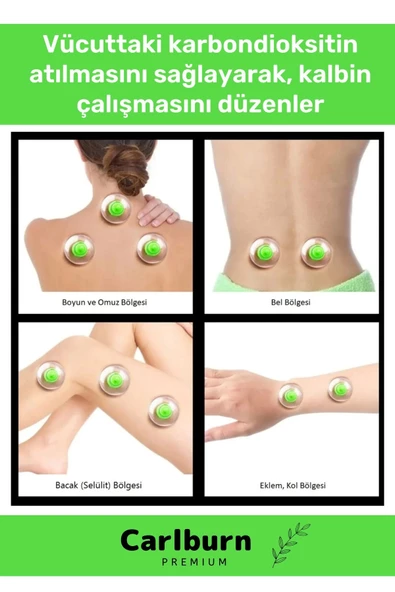 Premium Series Selülit Çatlak Giderici Vakumlu Masaj Aleti 12'li Kupa Hacamat Seti - 3