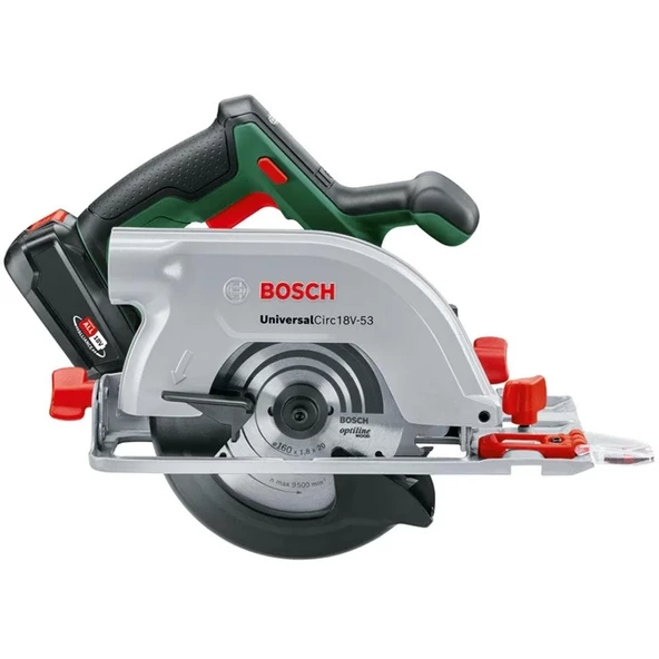 Bosch Universal Circ 18V-53 Set DaireTestere - 06033B1402 - 3