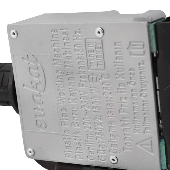 Evakat SG-89 Pprc Boru Kaynak Makinası 1500w Plastik Çantalı - 6