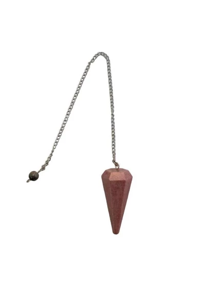 Rodonit Doğal Taş Pandül - Sarkaç 526-1 - 3