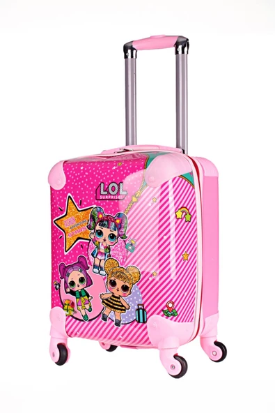 Protocol London Disney Lol Kız Çocuk Valizi - Pembe - 2