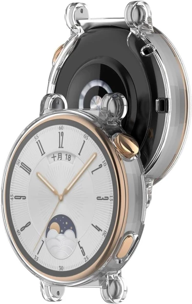 Huawei Watch GT4 41mm Sert PC Kasa ve Ekran Koruyucu (46mm Uyumlu Değildir) - 6