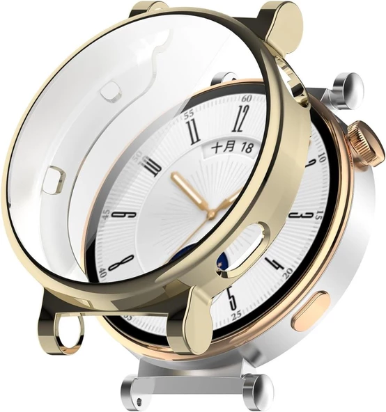 Huawei Watch GT4 41mm Sert PC Kasa ve Ekran Koruyucu (46mm Uyumlu Değildir) - 12