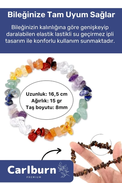 Premium Terazi Burcu Enerjisini Yükselten Doğal Taş Bileklik Terazi Burçları Burç Unisex Bileklik - 3
