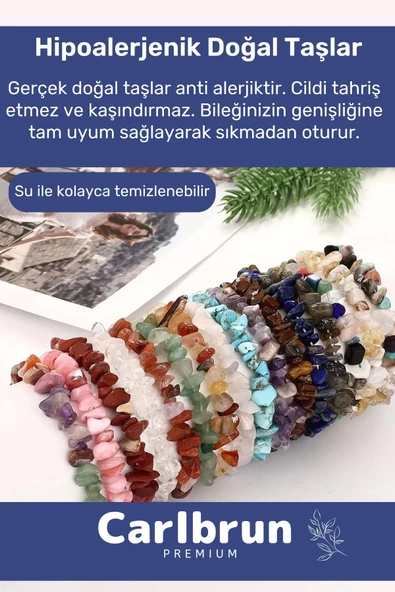 Premium Terazi Burcu Enerjisini Yükselten Doğal Taş Bileklik Terazi Burçları Burç Unisex Bileklik - 4