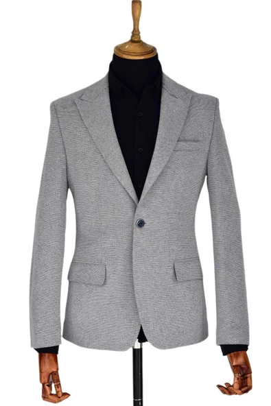 Erkek Tek Spor Ceket Çift Yırtmaçlı BGL-ST03589 ürün görseli