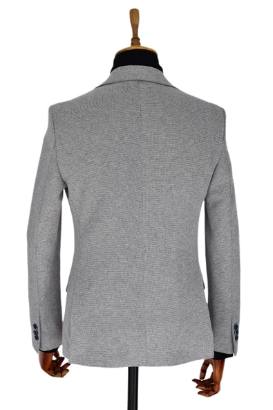 Erkek Tek Spor Ceket Çift Yırtmaçlı BGL-ST03589 - Resim 10