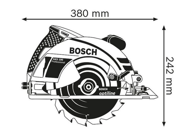 Bosch GKS 190 Sunta  Kesme  Makinası - 2