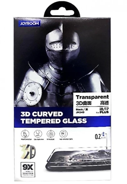 Joyroom JM3022 Samsung Note S9 3D Kavisli Temperli Cam Ekran Koruyucu - Resim 3