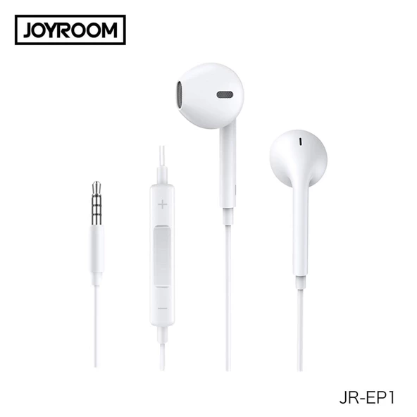 Joyroom JR-EP1 1.2m 3.5mm Mikrofonlu Kulak içi Kulaklık iPhone, iPad - 3