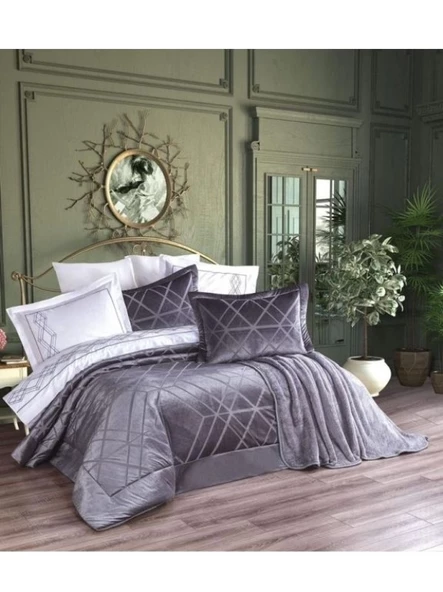 Pierre Cardin 10 Parça Çeyiz Seti-Glamour Kül Moru - 2