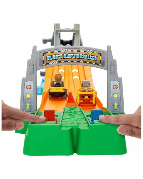 Hot Wheels Racerverse Jurassic Pist Seti HTP12 - 4