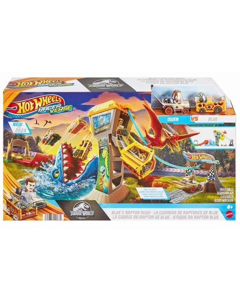 Hot Wheels Racerverse Jurassic Pist Seti HTP12
