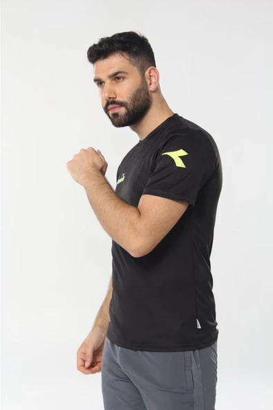 Diadora Nacce Erkek Siyah T-Shirt - 16TSR05 - 2