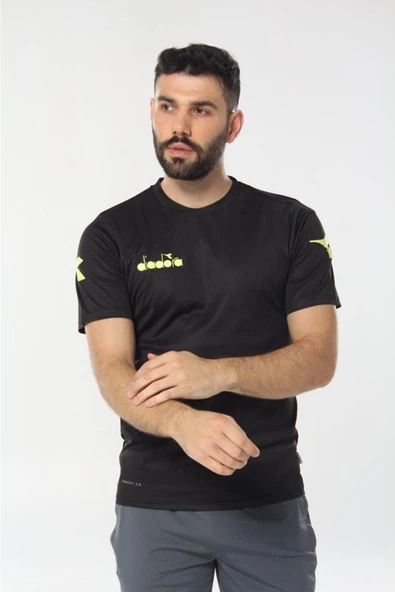 Diadora Nacce Erkek Siyah T-Shirt - 16TSR05 - 3