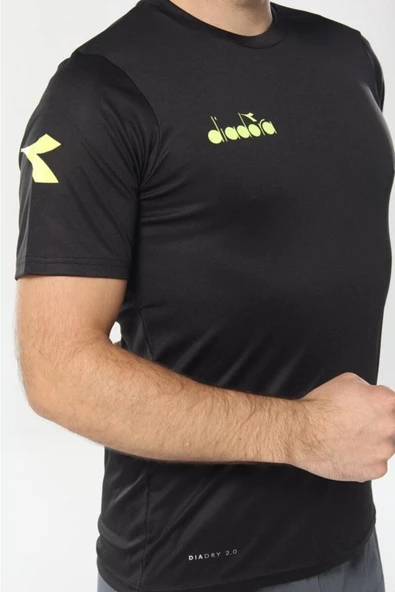 Diadora Nacce Erkek Siyah T-Shirt - 16TSR05 - 4