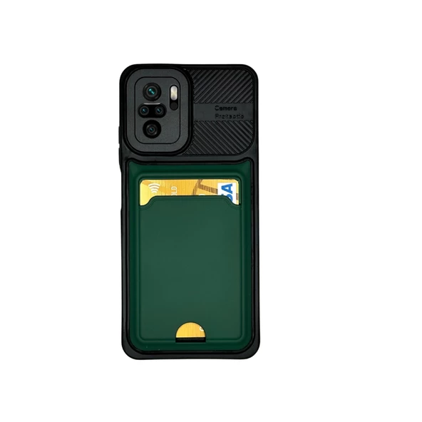 XİAOMİ REDMİ NOTE 10 TLP KARTLIKLI SİLİKON KILIF - 5